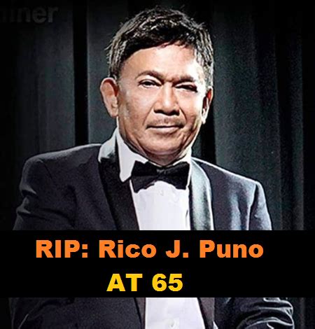 rico j. puno died|OPM icon Rico Puno passes away .